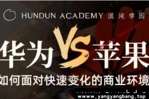 华为vs苹果企业如何面对快速变化的商业环境课程MP4百度云网盘下载