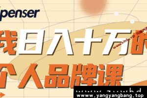 Spenser《日入十万的个人品牌课》MP4百度云网盘下载