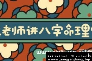 陈老师《八字命理学》大道至简通俗实用视频资料MP4百度网盘下载