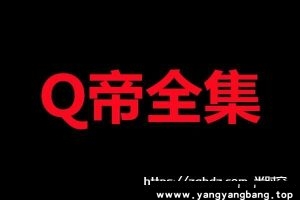 《Q帝全部视频学习资料大合集》视频音频文档合集[MP4/PDF/59GB]百度网盘下载