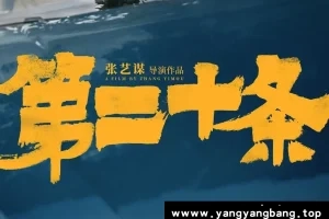 国产剧《第二十条/Article 20》高清电影视频[MP4/7GB]百度网盘下载